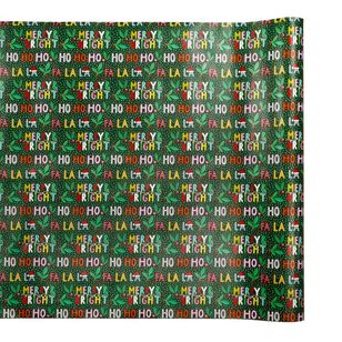 Jolly & Joy Fa La La Christmas Wrap Multicoloured