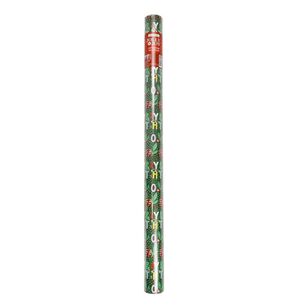 Jolly & Joy Fa La La Christmas Wrap Multicoloured