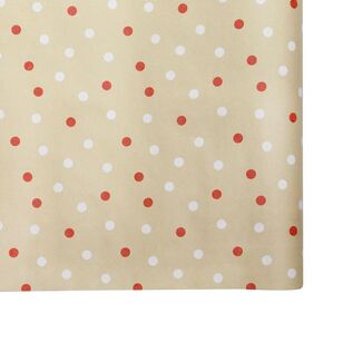 Jolly & Joy Spots Christmas Wrap Multicoloured