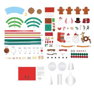 Jolly & Joy Christmas Craft Box Multicoloured