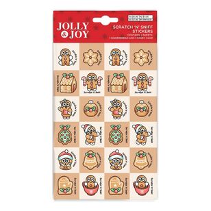 Jolly & Joy Christmas Scratch and Sniff Stickers 2-pack Multicoloured