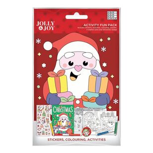 Jolly & Joy Christmas Activity Fun Pack Multicoloured