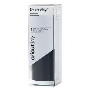 Cricut Joy Smart Permanent Matte Vinyl  Black 5.5 x 48 in