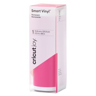 Cricut Joy Smart Permanent Matte Vinyl  Party Pink 5.5 x 48 in