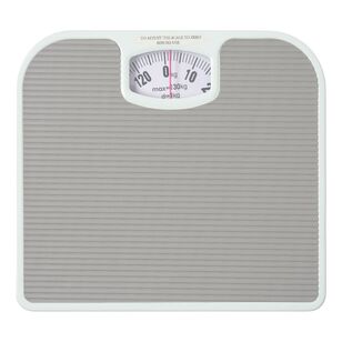 Clevinger Analogue Bathroom Scale  Silver