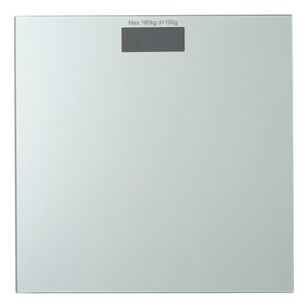 Clevinger Digital Glass Bathroom Scale Silver