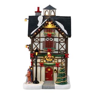 Lemax Carolers Café Tudor Christmas Building Multicoloured