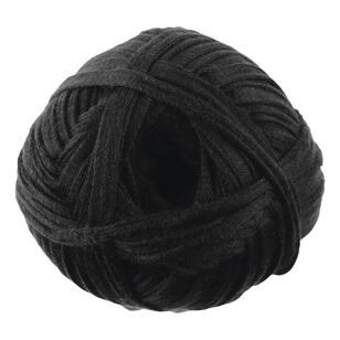 Value Ball 150g Ribbon Yarn Black 150 g