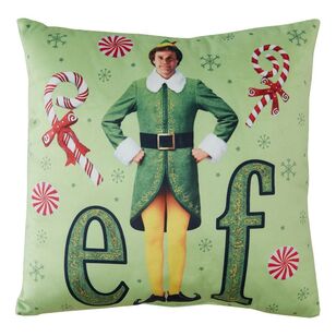 Elf Christmas Cushion Green 40 x 40 cm