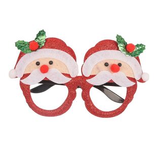 Jolly & Joy Red Christmas Santa Glasses Assorted