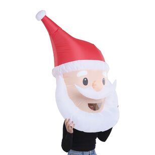 Jolly & Joy Inflatable Santa Bobble Head Christmas Costume Red