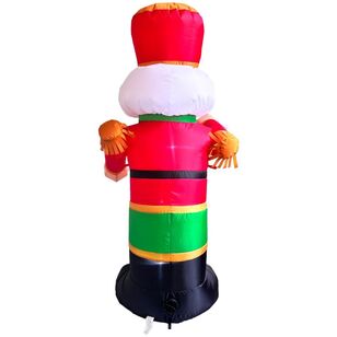 Jolly & Joy 1.2 m Inflatable Christmas Nutcracker Red 1.2 m