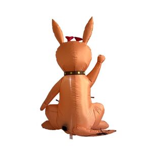 Jolly & Joy 1.2 m Inflatable Christmas Kangaroo Brown 1.2 m