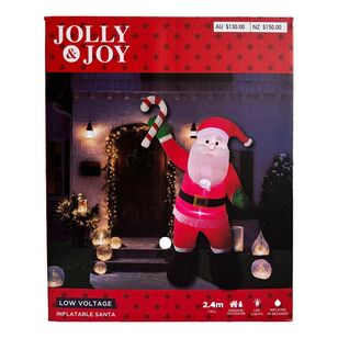 Jolly & Joy 2.4 m Inflatable Santa Red 2.4 m