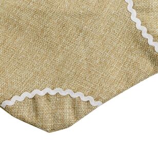 Jolly & Joy Hessian Pom Pom Stocking Brown