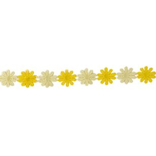 Simplicity Daisy Venice Trim Yellow 19.1 mm