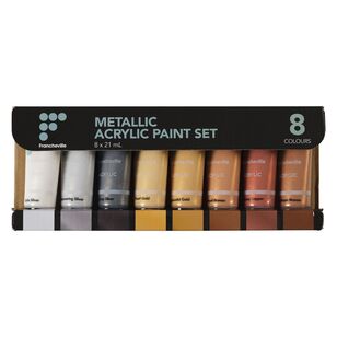 Francheville 8x21mL Acrylic Paint Set Multicoloured