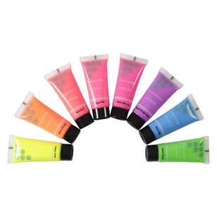 Francheville 8x21mL Neon Acrylic Paint Set Multicoloured