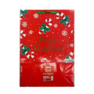 Jolly & Joy XXL Merry Christmas Gift Bag Multicoloured