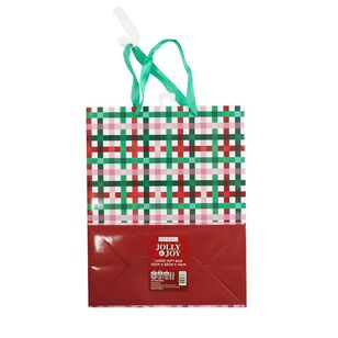 Jolly & Joy Traditional Large Christmas Gift Bag Multicoloured