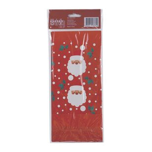 Jolly & Joy Santa Christmas Treat Bags 8-Pack Multicoloured