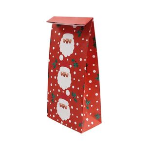 Jolly & Joy Santa Christmas Treat Bags 8-Pack Multicoloured