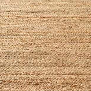 Emerald Hill Agra Mix Jute Rug Natural 150 x 210 cm