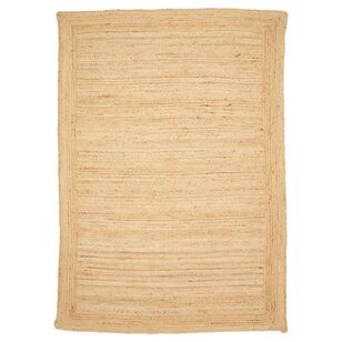 Emerald Hill Agra Mix Jute Rug Natural 150 x 210 cm