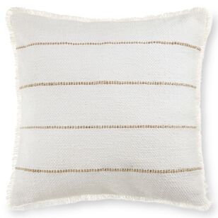 Bouclair Frans Decorative Cushion White 51 x 51 cm