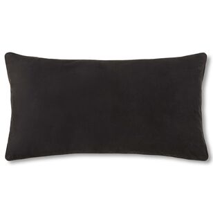 Bouclair Essentials Clifford 36 x 66 cm Suede Cushion Black 36 x 66 cm