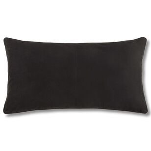 Bouclair Essentials Clifford 36 x 66 cm Suede Cushion Black 36 x 66 cm