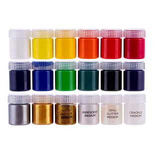 Jasart Byron Byron Acrylic Paint & Mediums Set Multicoloured