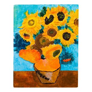 Jasart DIY 3D Plaster Painting Kit Sunflowers Multicoloured