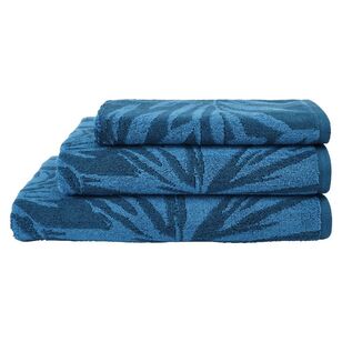 KOO Cyrus Palm Towel Collection Teal