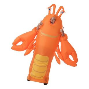 Spartys Inflatable Lobster Costume Multicoloured