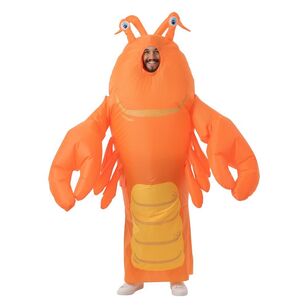 Spartys Inflatable Lobster Costume Multicoloured