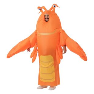 Spartys Inflatable Lobster Costume Multicoloured