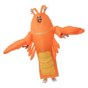 Spartys Inflatable Lobster Costume Multicoloured