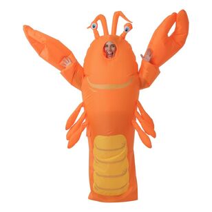 Spartys Inflatable Lobster Costume Multicoloured