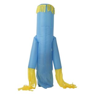 Spartys Inflatable Crazy Arm Man Costume Multicoloured