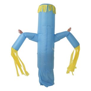 Spartys Inflatable Crazy Arm Man Costume Multicoloured