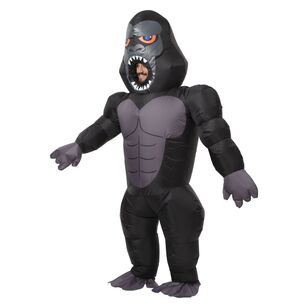 Spartys Inflatable Gorilla Costume Multicoloured