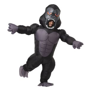 Spartys Inflatable Gorilla Costume Multicoloured