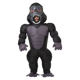 Spartys Inflatable Gorilla Costume Multicoloured