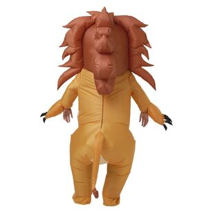 Spartys Inflatable Lion Costume Multicoloured