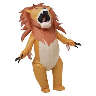 Spartys Inflatable Lion Costume Multicoloured