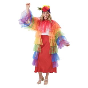 Spartys Rainbow Fruit Bolero with Hat Multicoloured