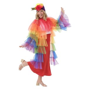 Spartys Rainbow Fruit Bolero with Hat Multicoloured