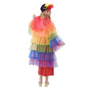 Spartys Rainbow Fruit Bolero with Hat Multicoloured