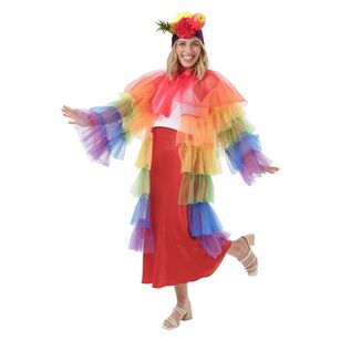 Spartys Rainbow Fruit Bolero with Hat Multicoloured